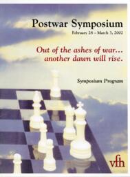 Postwar Symposium: 2002: Program